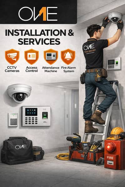 CCTV | Attendence Machine | Door Lock | Installation service