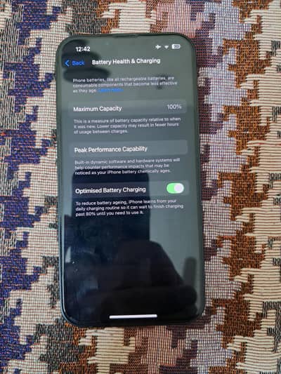 iphone 13 jv 128gb 100 health