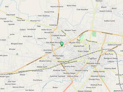 6 Marla COMMERCIAL PLOT For Sale at Hot Location of Main Kashmir Road