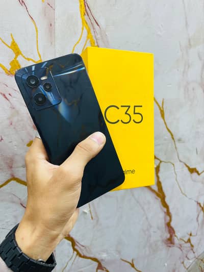 Realme C35 4+4/128 PTA Approved Official With Box