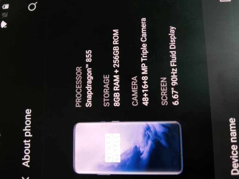OnePlus 7 pro 0