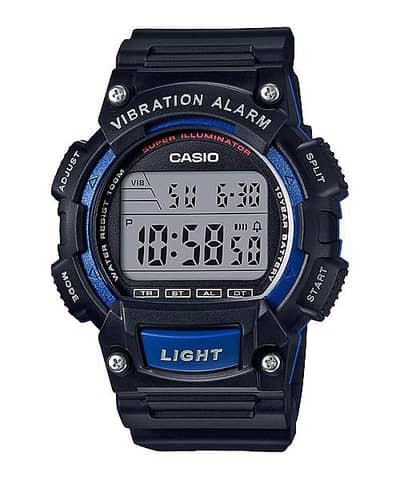 CASIO W-736H VIBRATION ALARM SUPER ILLUMINATOR