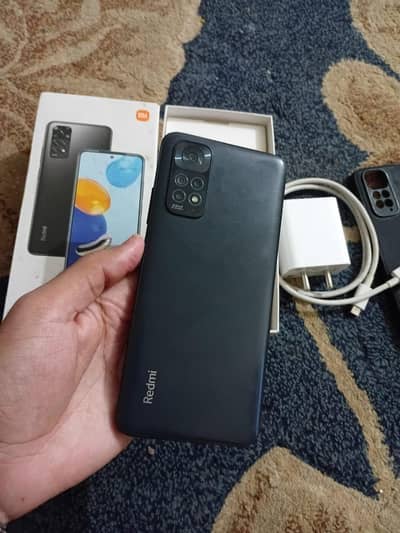 Xiaomi Redmi note 11 6/128 Only Protection Glass Damaged