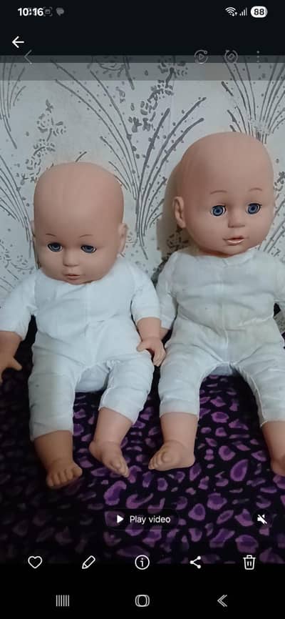 imported  baby dolls