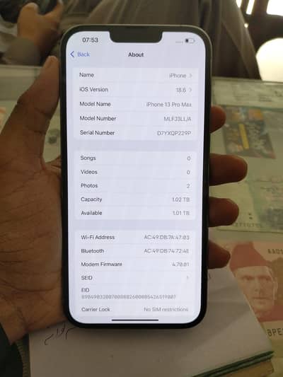 Iphone 13 pro Max dual PTA