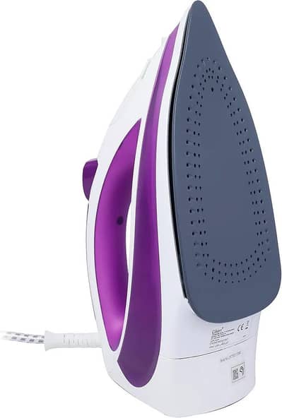Clikon Steam Iron. UAE 220-240V 50/60 Hz,Purple - Ck4114