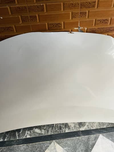 Aqua 2012 bonnet company painted super white