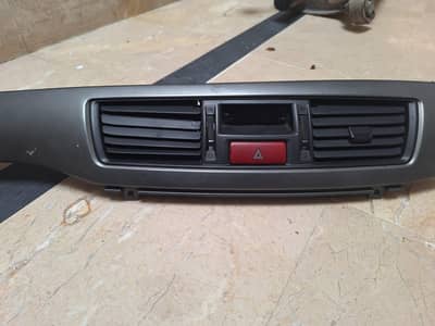 mitsubishi lancer ac  vent with clock and button complete putti