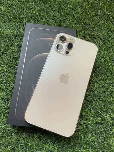 iPhone 12 pro max 256gb gold pta approved
