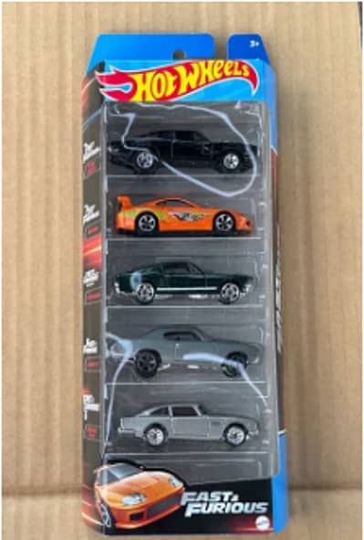 hotwheels fast and furious pack of 5
