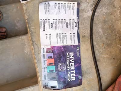 fronus pv 3200   under warrty