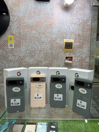 Google Pixel 8/8pro official PTA Approved  Fresh Stock