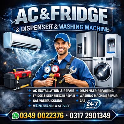 Professional AC & Fridge Repair | Washing Machine Service