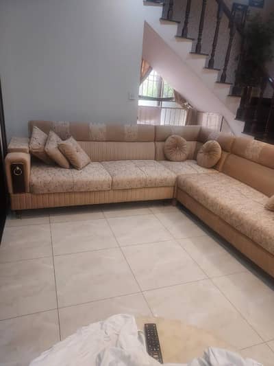 L shaped sofa for sale . . .