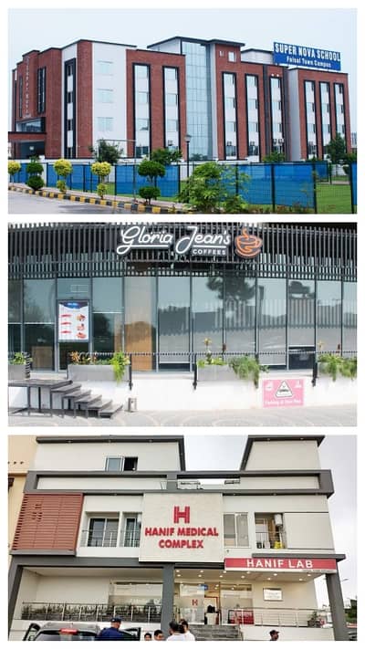 1 KANAL MAIN DOUBLE ROAD IDEAL LOCATION PLOT FOR SALE IN BLOCK C FAISAL TOWN ISLAMABAD