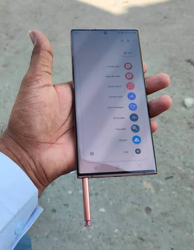 note 20 ultra no dot no shed no line 12gb 256gb non pta