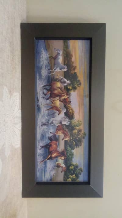 Royal Horse Wall Frame – Premium Aluminium Frame