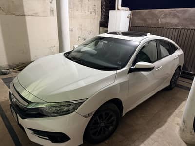 Honda Civic 2021 model , registered 2022 .
