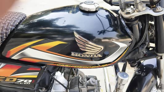 HONDA CD70 06 SERIAL 10/09 CONDITION APPLIED
