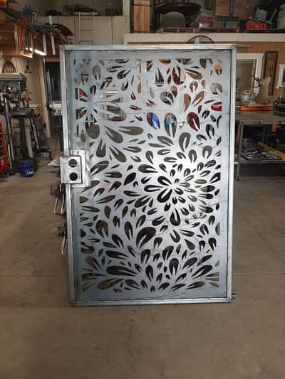Laser cutting and doors manufacturing