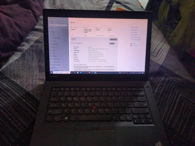 Lenovo ThinkPad i5 5th Gen | 700GB HDD | 4GB RAM 0