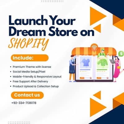 Need Premium Shopify Website??