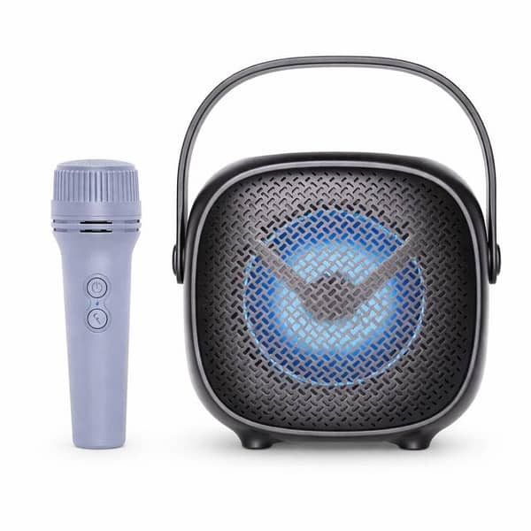 GTS-2008 Karaoke Speaker With Mic - Portable Bluetooth Wireless Speaker With Free Microphone. - Rechargeable Big Sound System Loud Speaker With Mic