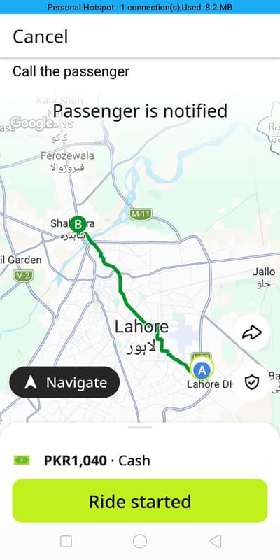 indriver driver required