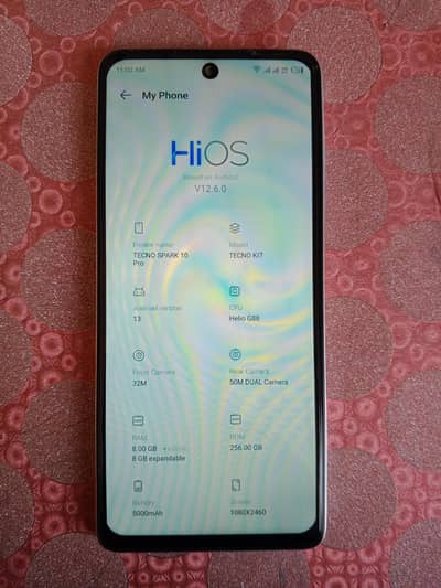 Techno spark 10 pro 8+8/256 GB