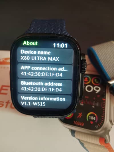 X80 ultra max smart watch