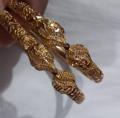 21 karat bangles karay for sale