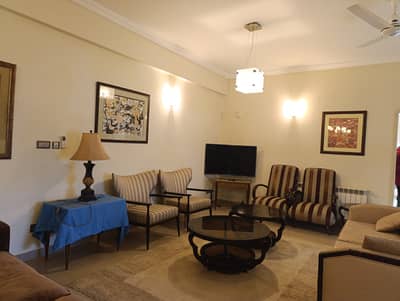 3 bedroom + Maid Room Fully Furnished For Rent in Diplomatic Enclave Islamabad