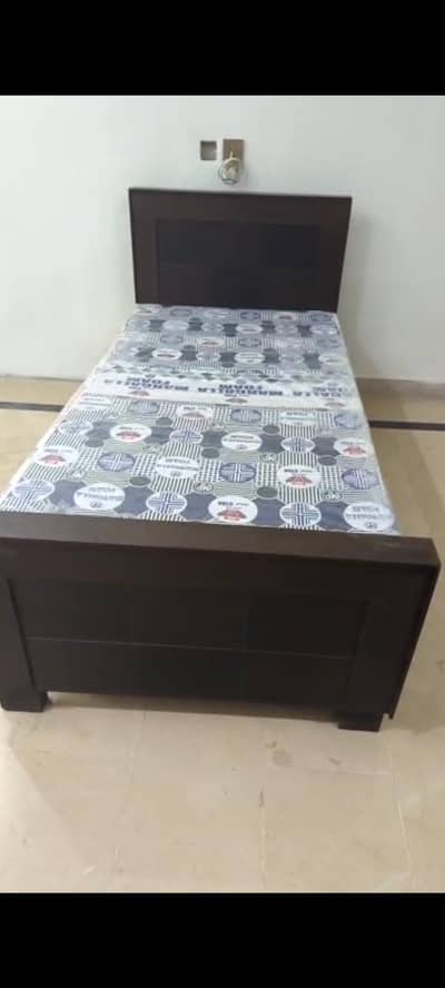 Single Bed For Sale with mattress also