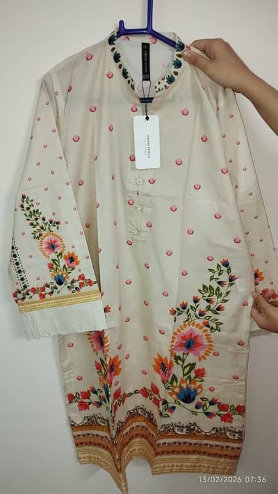 Nishat Lawn 3 Piece Stitched Branded Suits