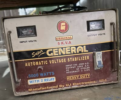 5 KV ka hy 2 AC chala sakty hin aram hy