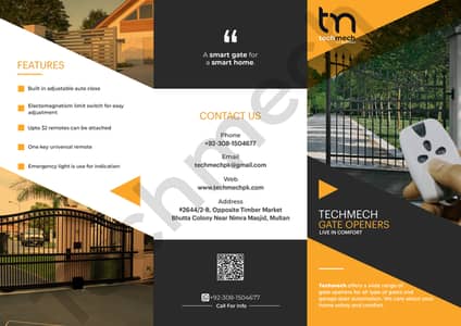 Automatic Swing-Sliding-Gate Motor Remote Opener Mobile Gate Controle