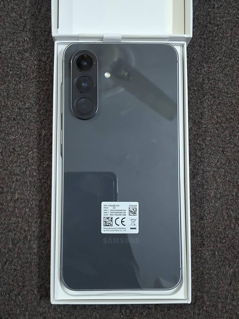 Samsung A56 12/256 dual sim approved brand new box open - Mobile Phones ...