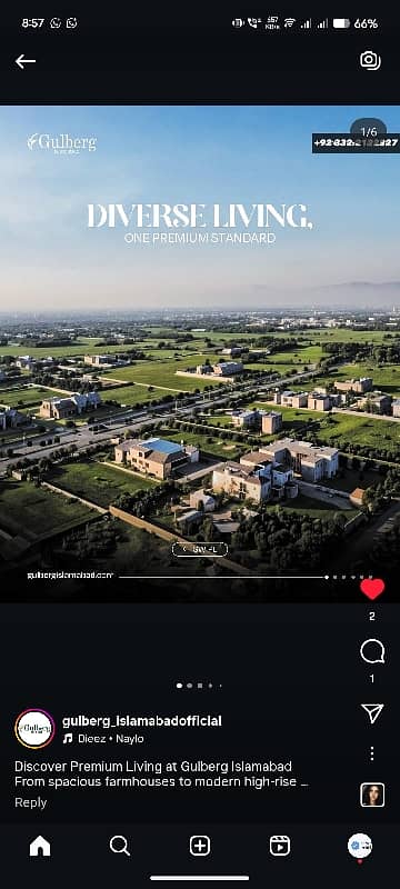 5 Marla Residential Plot Available For Sale In Gulberg Residencia - Block AA1