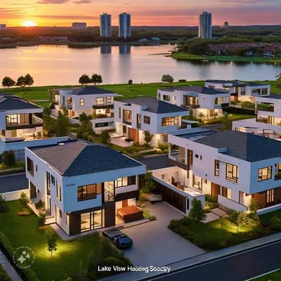 Lake Facing 10 Marla Plot Available For Sale On Installment In Lake Shore City Islamabad (Khanpur Dam)
