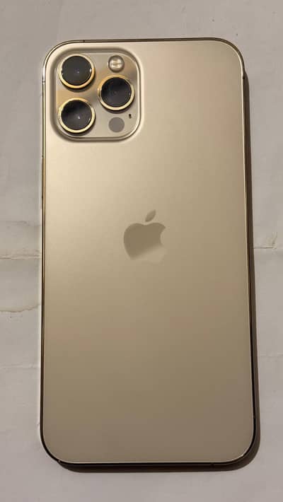 iPhone 12 Pro Max 256GB Gold | PTA Approved | 79% Battery | Saddar Rwp