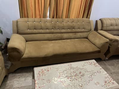 sofa set with sheesha table and sofa covers