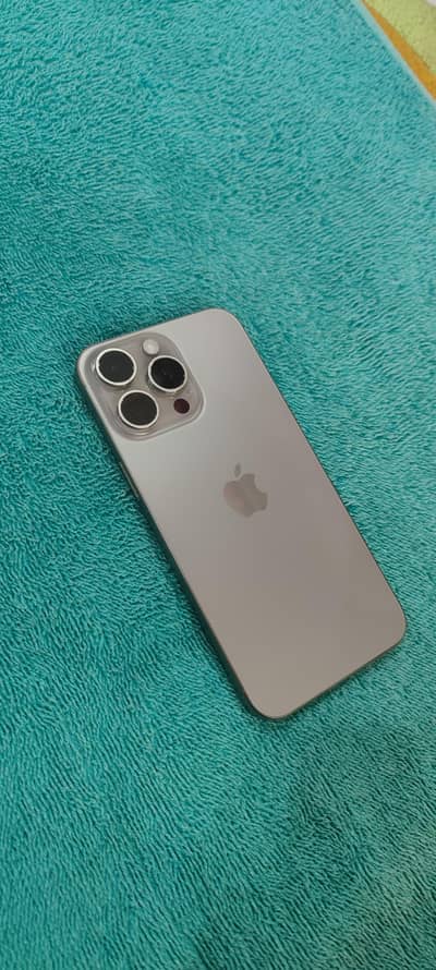 iphone 15 pro max 256gb PTA Approved water pack