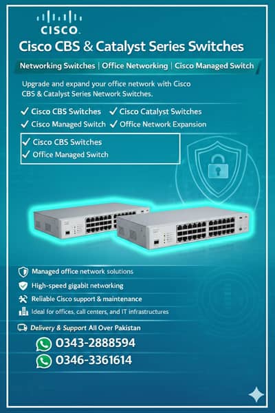 Cisco Network Switch | CBS & Catalyst Series | Brand New |CBS Network