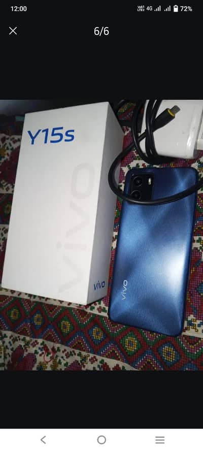 vivo y15s mobile box charge