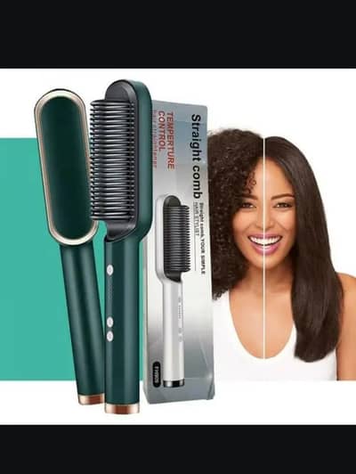Hair Straightener Comb Design