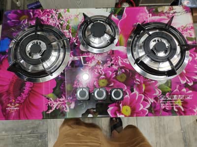 pure glass hob Chula bhot hi acha our Munsab rate par