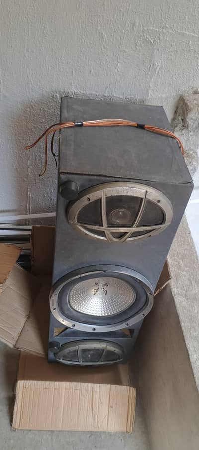 Sony woofer 2 speaker japani twetr amplifier