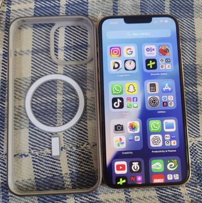 iPhone 13 Pro Max 256GB Non PTA – Gold – 100% Battery – 10/10