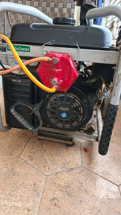 Angel AG9000 Natural Gas Generator – 5kVA – Good Condition