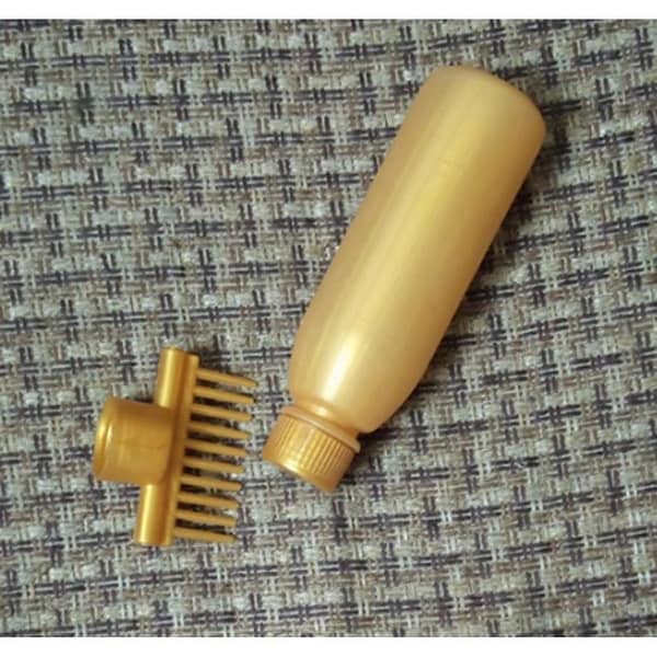 Plastic Dyeing Shampoo Bottle with Comb Applicator – 180ml Hair Coloring Tool